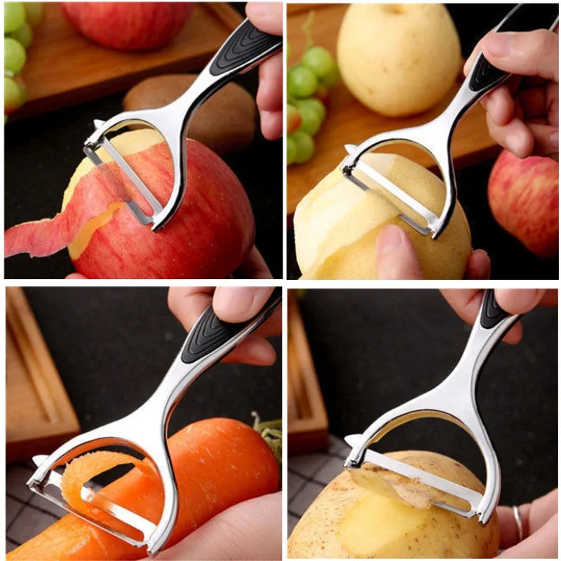 Stainless Steel Potato Peeler Vegetable Peeler Multi-function Carrot Grater Fruit Tools Kitchen Accessories cuisine pelador