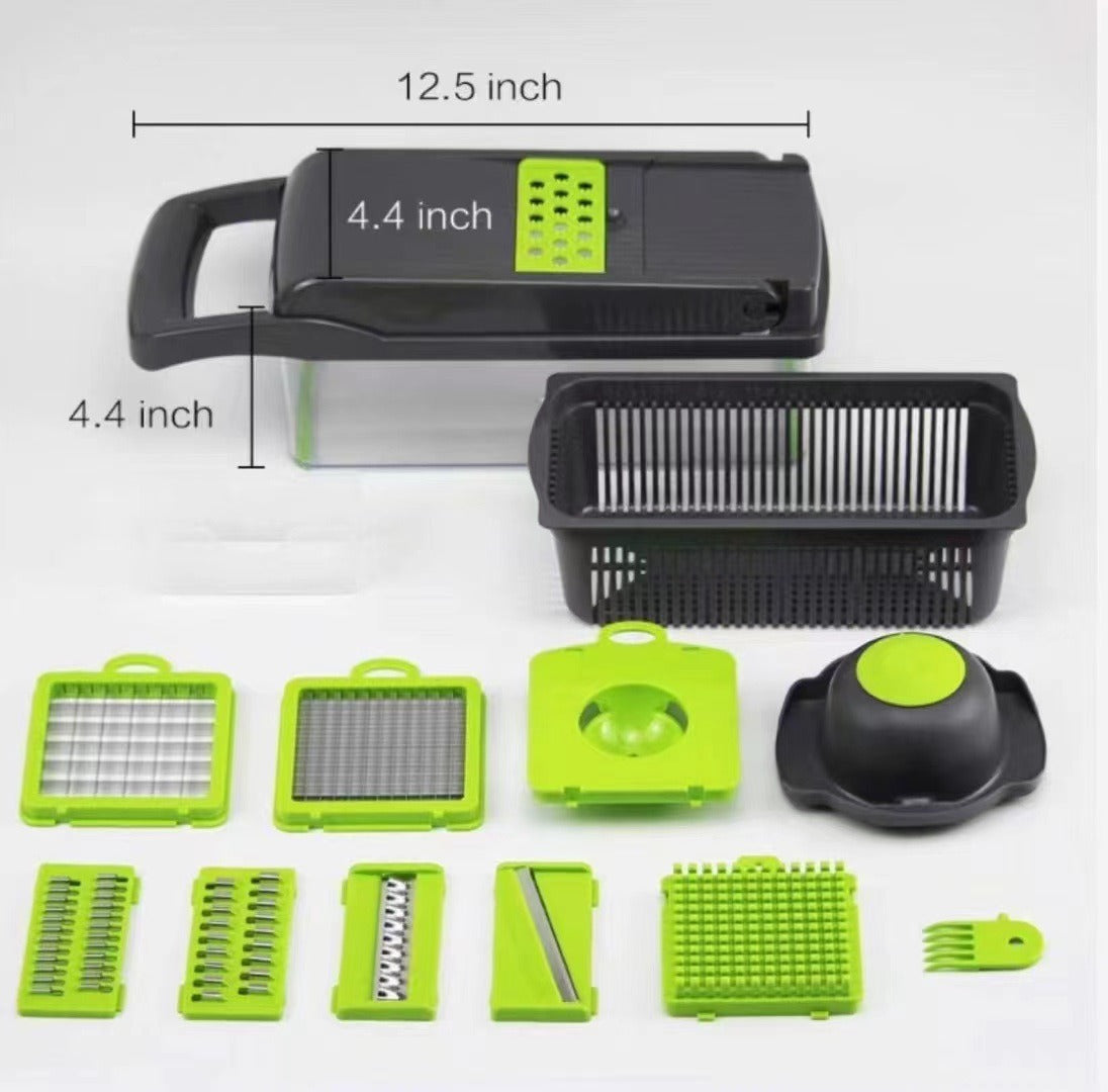 Multifunctional Vegetable Cutter, Vegetable Slicer, Shredder, Potato Shredder, Household Kitchen Utensil