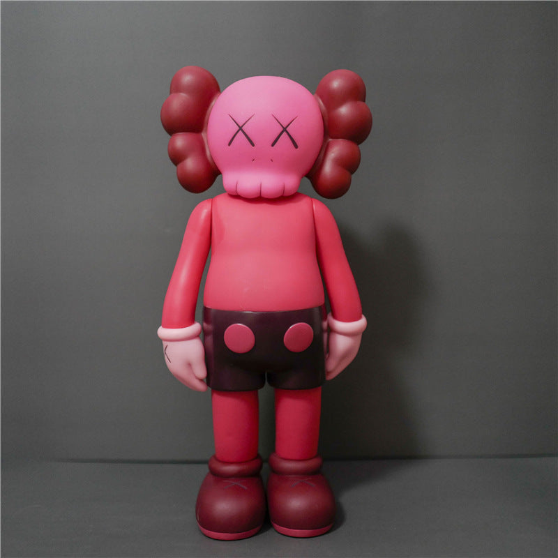 Kaws Sesame Street Doll Living Room High end Light Luxury Trendy Play Violent Bear Desktop Ornament Handmade Cartoon Home Gift