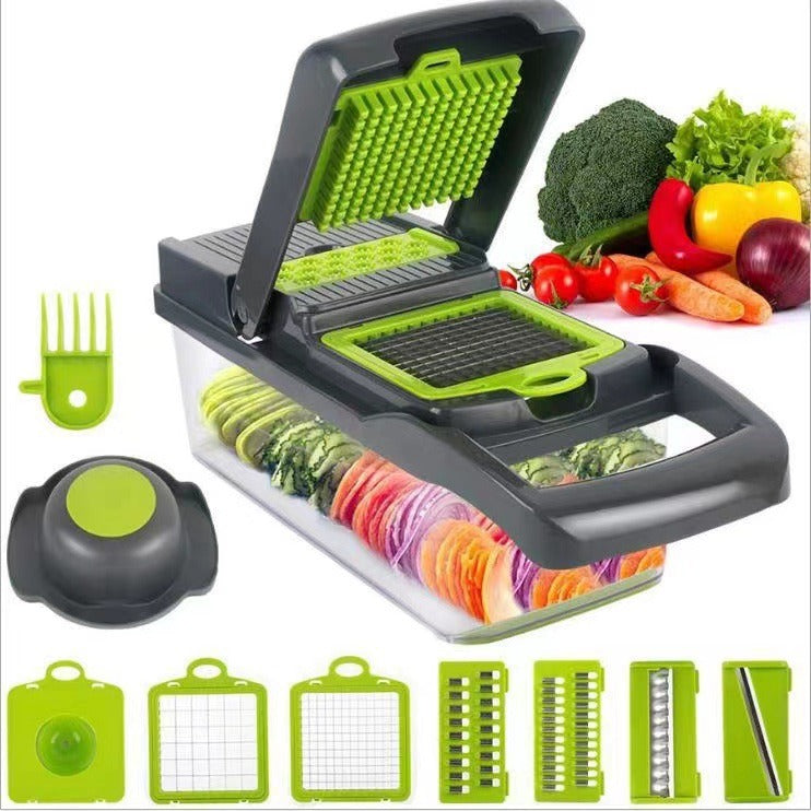 Multifunctional Vegetable Cutter, Vegetable Slicer, Shredder, Potato Shredder, Household Kitchen Utensil