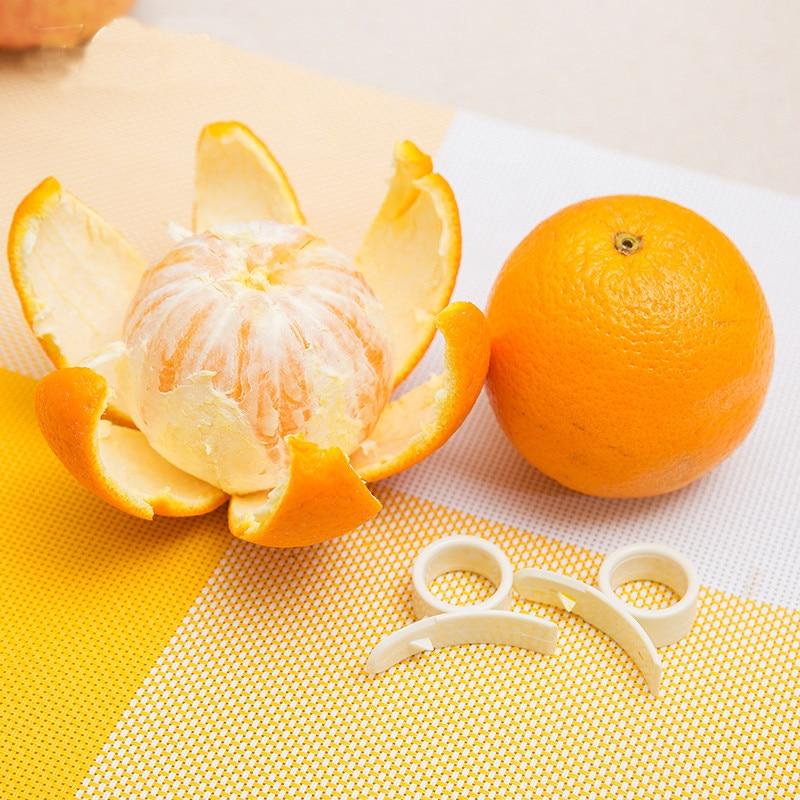 1 orange peeler finger lemon grape fruit slicer plastic stripper kitchen cooking accessories fruit vegetables tool kitchen tools