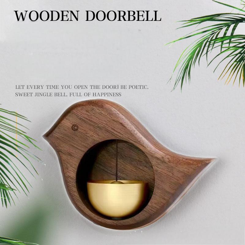 Magnetic doorbell, happy house suction door style wind chime, entrance reminder bell, dopamine doorbell decoration gift